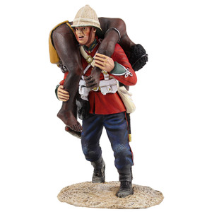 BR20164 Clearing The Yard Set No.2 - British 24th Foot Carrying Dead Zulu - Two figure set in box  (Limited Edition of 450 Sets) BR20164 Clearing The Yard Set No.2 - British 24th Foot Carrying Dead Zulu - Two figure set in box  (Limited Edition of 450 Sets)