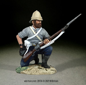 BR20176 British 24th Foot Kneeling Loading in Shirtsleeves - Single figure in box BR20176 British 24th Foot Kneeling Loading in Shirtsleeves - Single figure in box