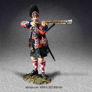 BR16050 British 42nd Royal Highland Grenadier Standing Firing No.1 BR16050 British 42nd Royal Highland Grenadier Standing Firing No.1