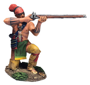 BR16064 Native Warrior Kneeling Firing, No.2 BR16064 Native Warrior Kneeling Firing, No.2