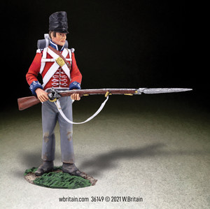 BR36149 British 1st Foot Guards Battalion Company Standing Defending BR36149 British 1st Foot Guards Battalion Company Standing Defending