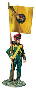 BR36182 Nassau Grenadier with Regimental Colour, 1815 BR36182 Nassau Grenadier with Regimental Colour, 1815