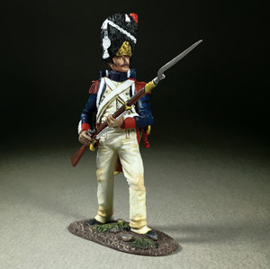 BR36187 French Imperial Guard Standing Defending, 1815 BR36187 French Imperial Guard Standing Defending, 1815