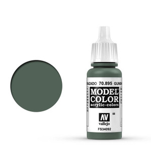 AV70895 Vallejo Model Colour #088 Gunship Green 17 ml Acrylic Paint [70895]