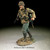 BR25063 Waffen SS Advancing with MP-40 - Single figure in box