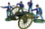 BR52109 10 pound Parrott Cannon with 4 Union Artillery Men