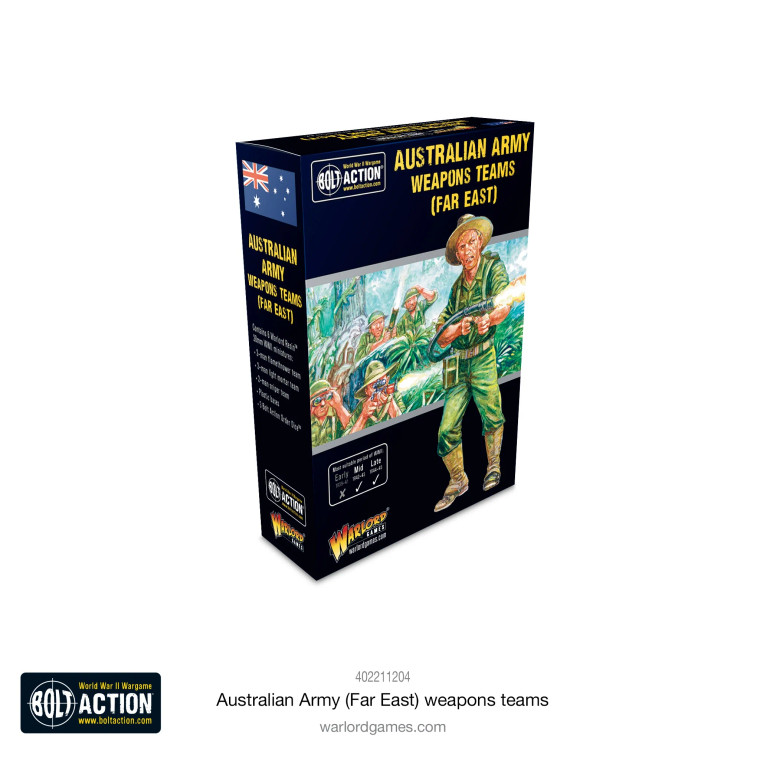 402211204 Australian Army Weapons Teams (Far East)