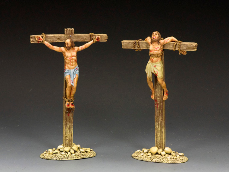KCLoJ059 The Crucified Thieves (Set of 2)