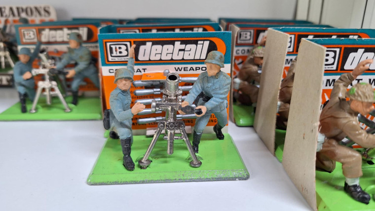 PNOP018 German WWII Mortar Team
