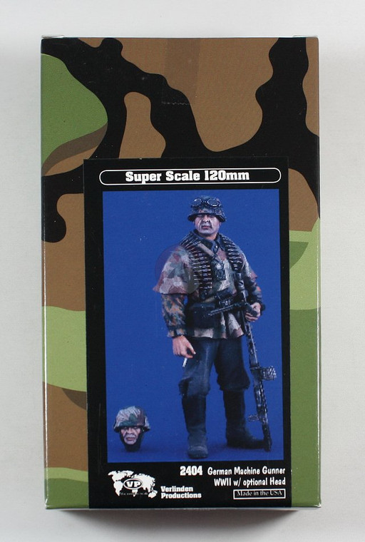SDB-VP2404 1/16 WWII German Machine Gunner w/ optional Head