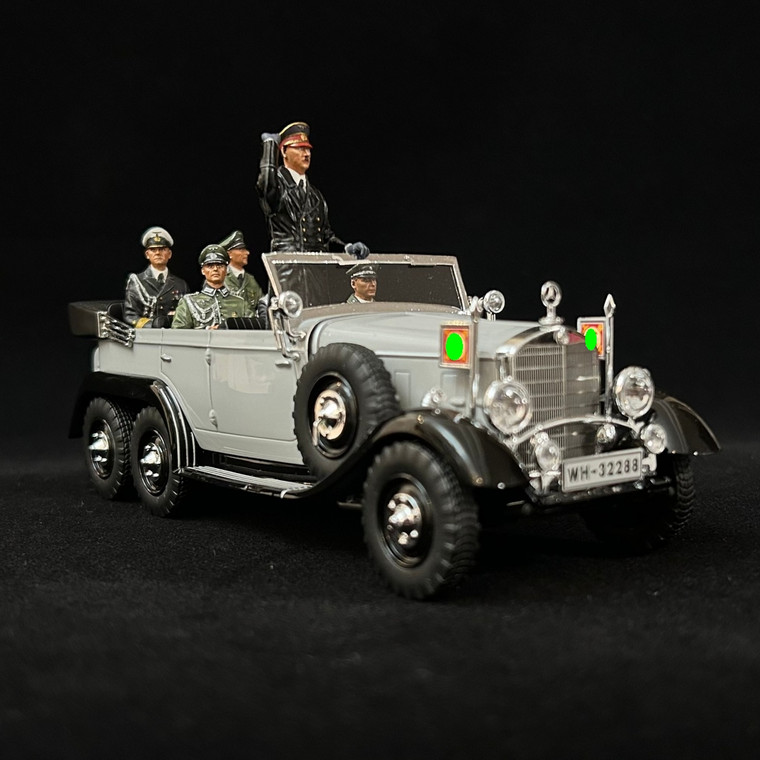 WPMP013 Mercedes Benz G4 Silver Gray & 6 passengers