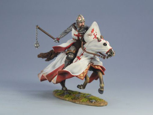 TMBOL6017A1 Knight w/ Flail (White)