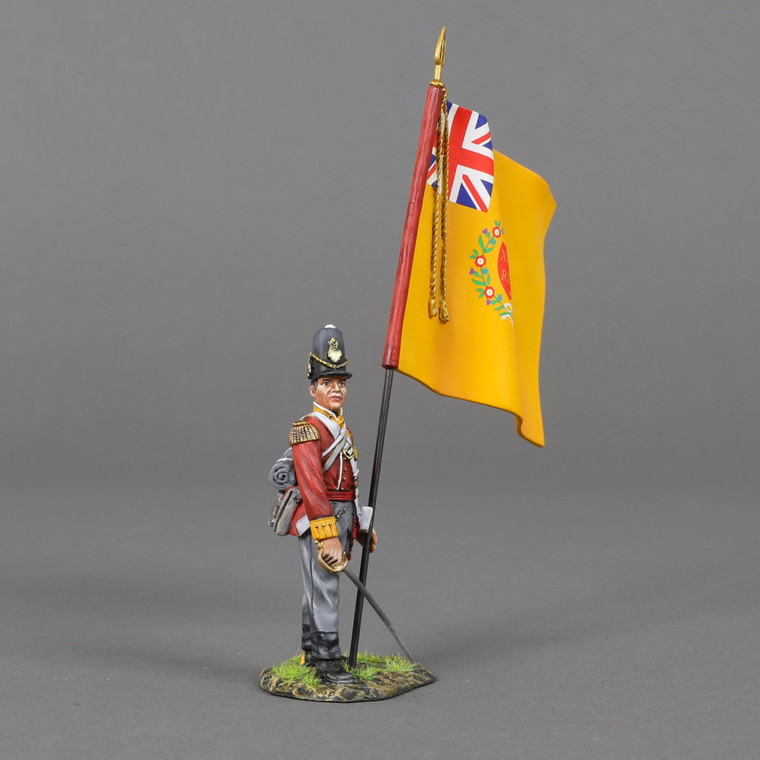 TGNAP070 Officer with Regimental Colours
