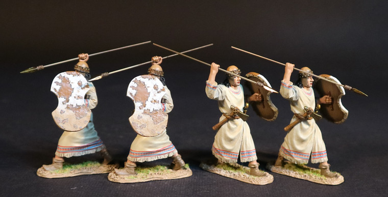 JJHITT08AN 4 Hittite Spearmen