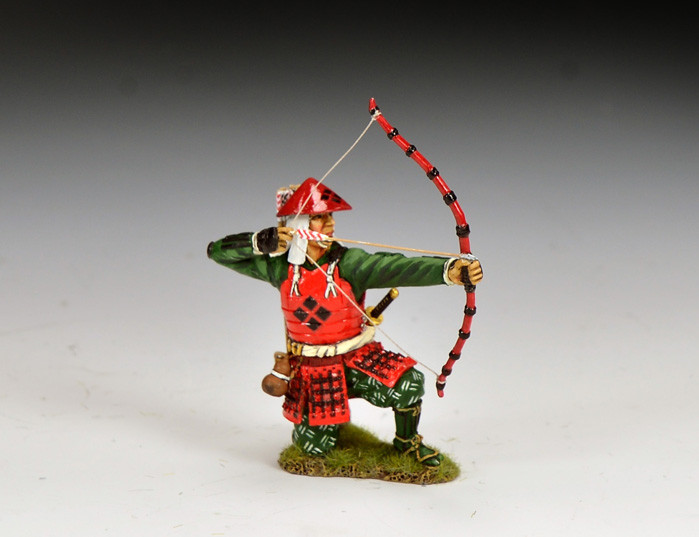 KCSW035 'Ashigaru Archer Kneeling Aiming' (Eastern Army)