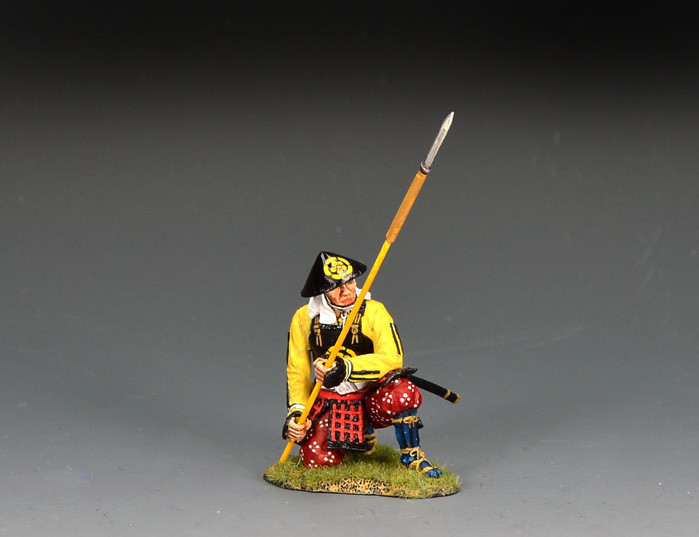 KCSW015 Western Army Ashigaru Kneeling Spearman