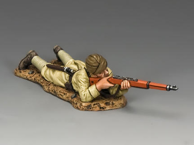 KCAL070 Lying Prone Turkish Rifleman