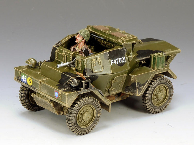 KCDD163-164 Dingo Armoured Car + Commander (Normandy)