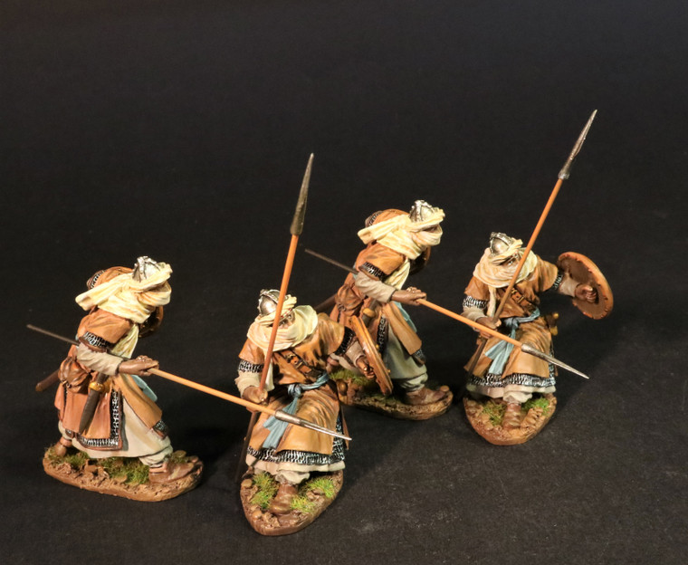 JJALM18BN  4 Almoravid Spearmen