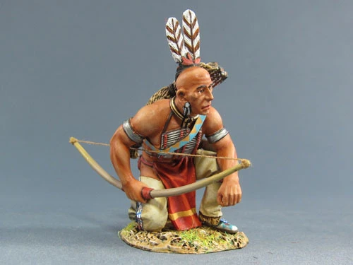 TMIDA6009 Sioux Warrior kneeling with Bow