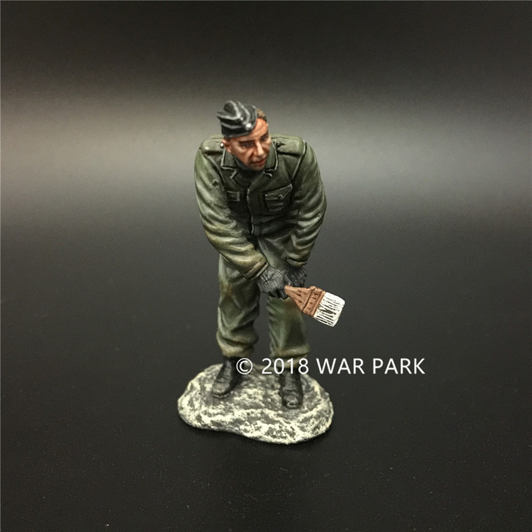 WPKH039 LSSAH tank crew painting winter camouflage A
