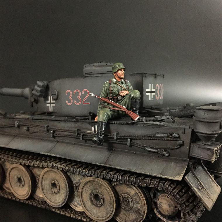 WPKU081 Wehrmacht Tank Rider with 98k rifle 1#