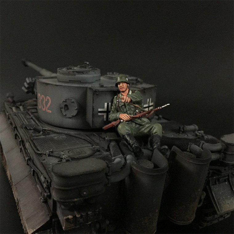 WPKU084 Wehrmacht Tank Rider with 98k rifle 4#