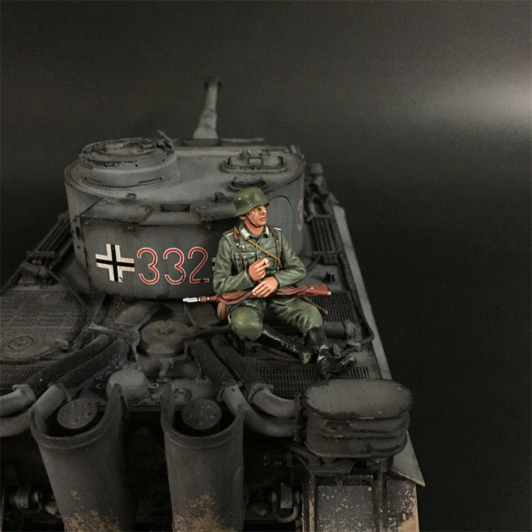 WPKU087 Wehrmacht Tank Rider with 98k rifle 7#