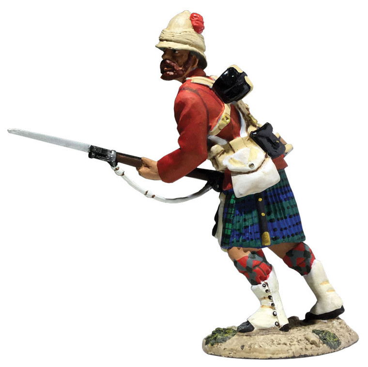 BR27075 42nd Highland Bayonet Levelled -  Single figure in box