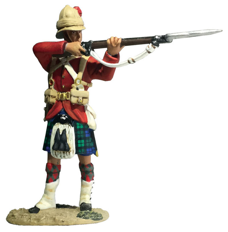 BR27076 42nd Highland Standing Firing - Single figure in box