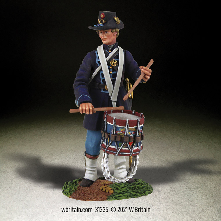 BR31235 Union Iron Brigade Drummer - Single figure in box