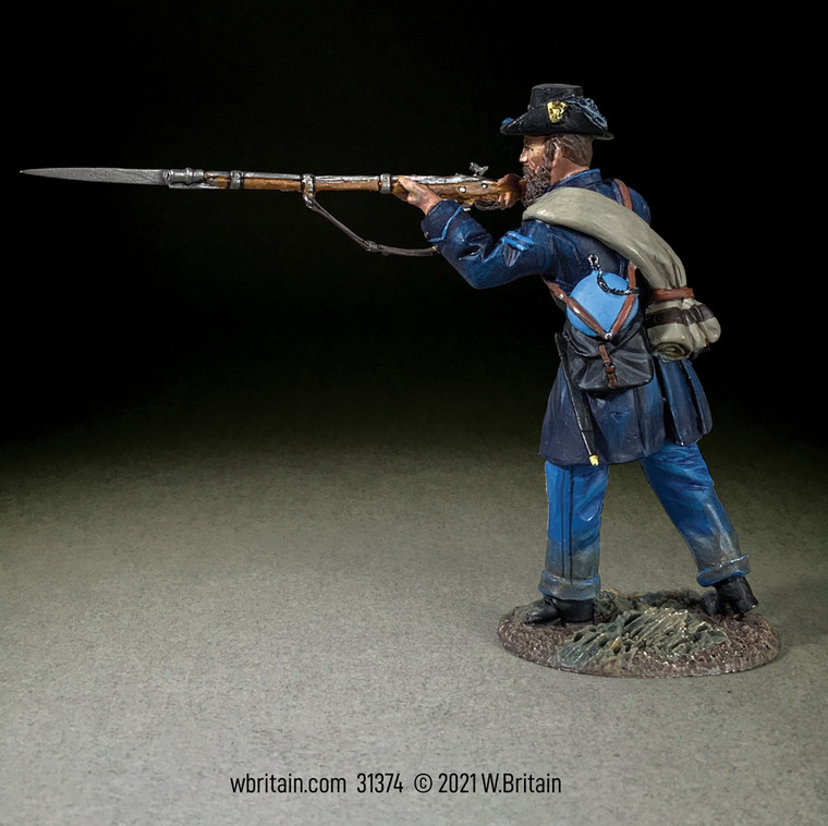 BR31374 Federal Iron Brigade Corporal Standing Firing - Single figure in box - Single figure in box