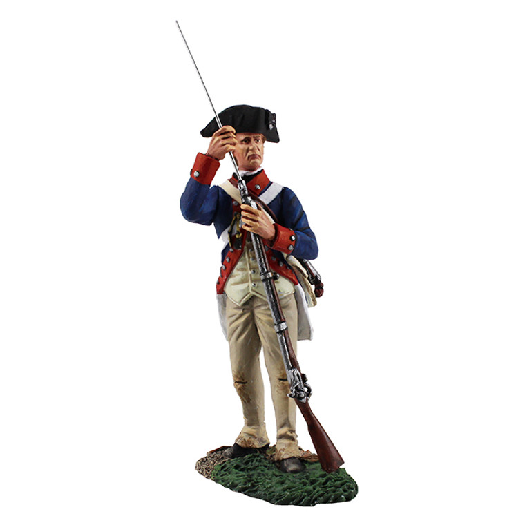 BR16032 Continental Line / 1st American Regiment Infantry, Standing Ramming