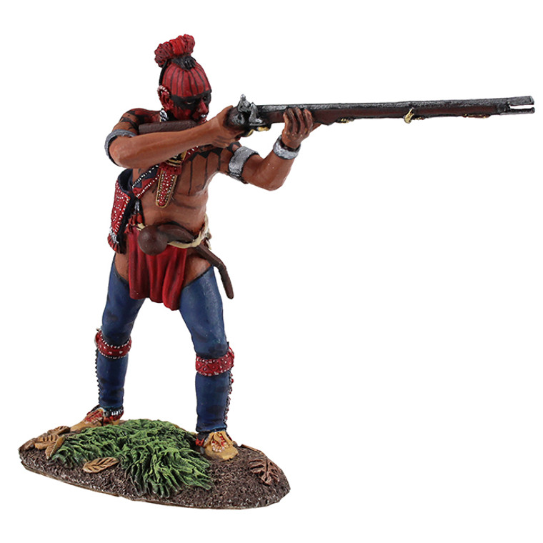 BR16034 Eastern Woodland Indian Standing Firing, No.1