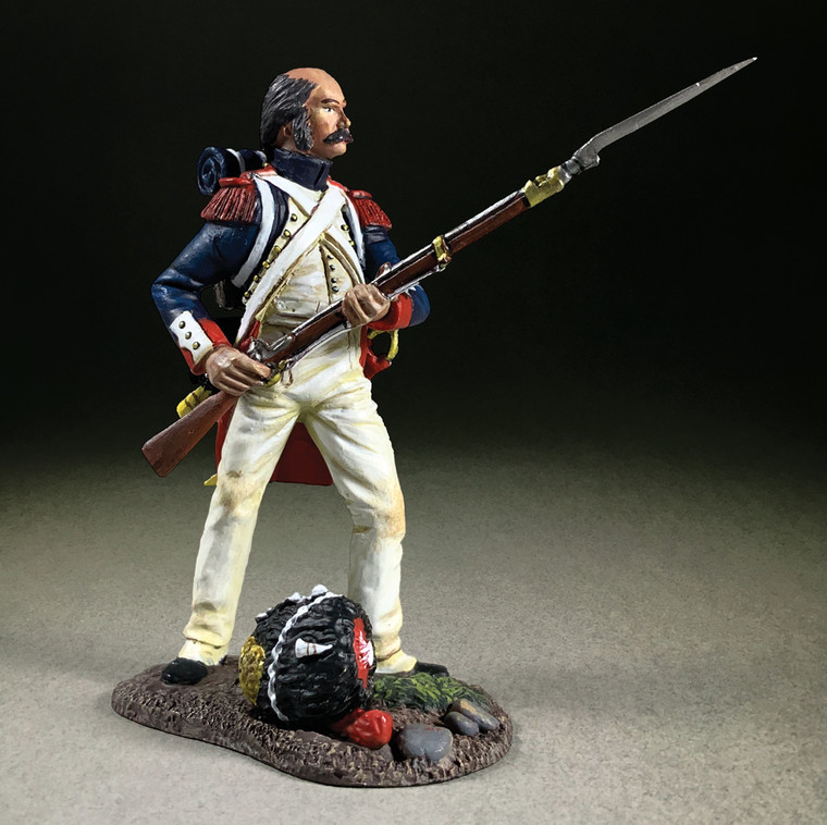 BR36188 "Near Miss!" French Imperial Guard Standing Defending, 1815