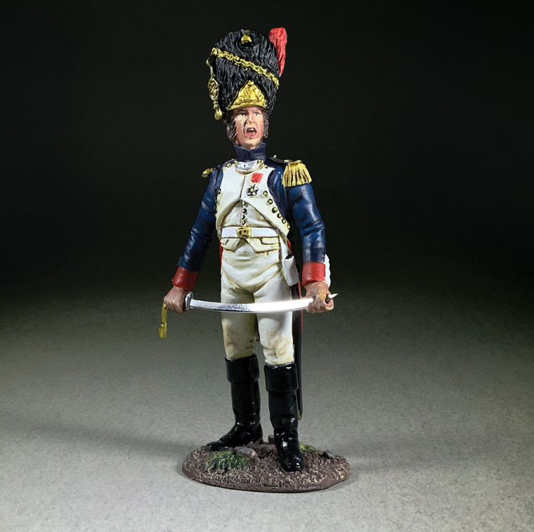 BR36189 French Imperial Guard Company Officer No. 2, 1815