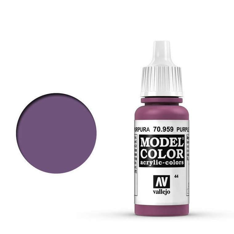 AV70959 Vallejo Model Colour #044 Purple 17 ml Acrylic Paint [70959]