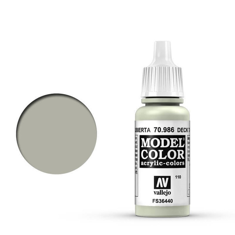 AV70986 Vallejo Model Colour #110 Deck Tan 17 ml Acrylic Paint [70986]