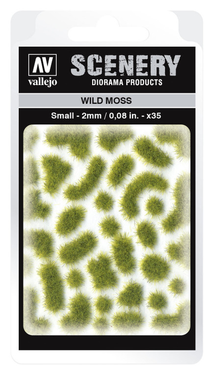 AVSC404 Vallejo 2mm Wild Moss Diorama Accessory [SC404]