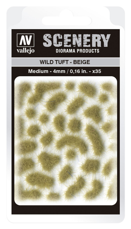 AVSC408 Vallejo 4mm Wild Tuft - Beige Diorama Accessory [SC408]