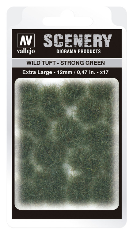 AVSC427 Vallejo 12mm Wild Tuft - Strong Green Diorama Accessory [SC427]
