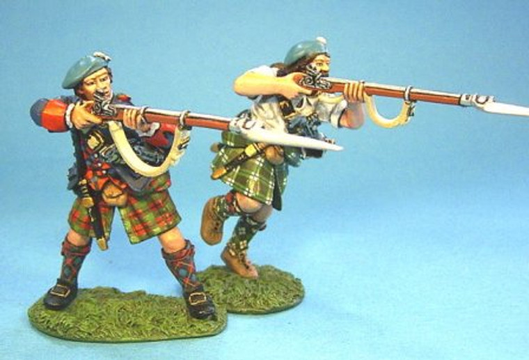 JJJR02 Highlanders Charging w/musket