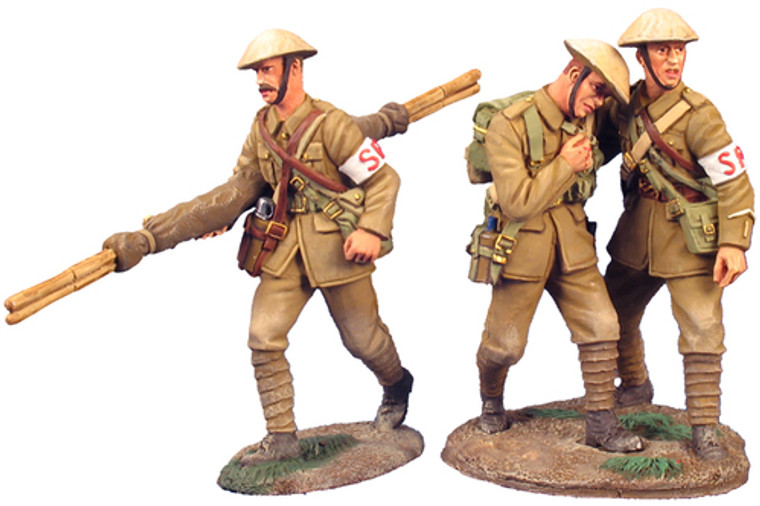 YBR23023 British Infantry Stretcher Bearer #1