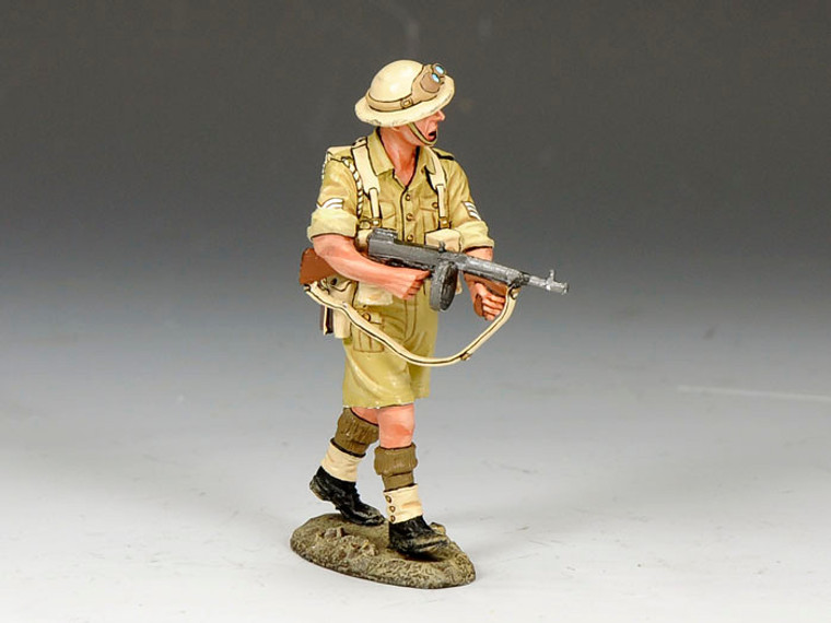 YKCEA068 Aussie Sergeant w/ Tommygun