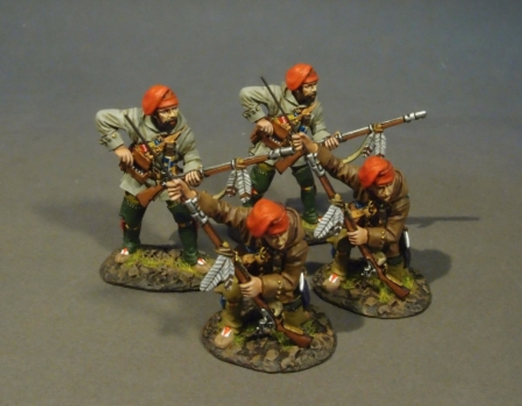 YJJMF05RN Quebec Brigade Militia Skirmighing