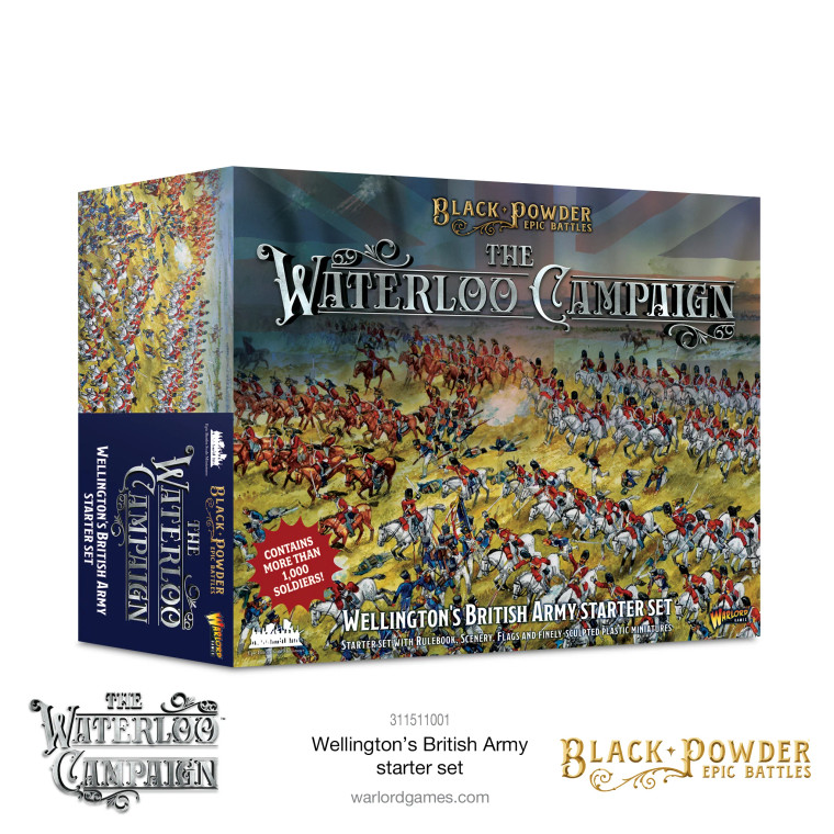 311511001 BP Epic Battles: Waterloo - British Starter set