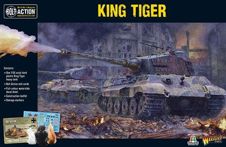 402012001 King Tiger Super Heavy Tank (Plastic)