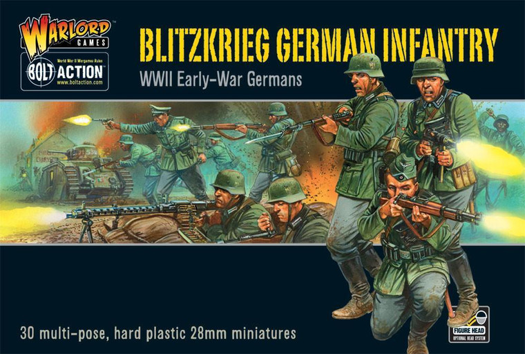 402012012 Blitzkrieg German Infantry (Plastic)