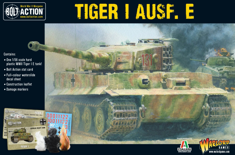 402012015 Tiger I Heavy Tank (Plastic)