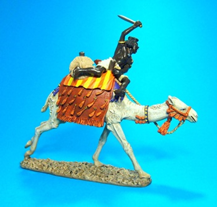 YJJMADCAM01 Beja Warrior on Camel
